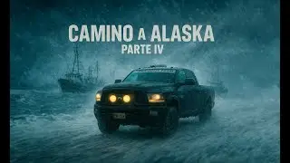 Camino a Alaska Parte IV: tormenta brutal y llegada a Valdez ❄️⚡️