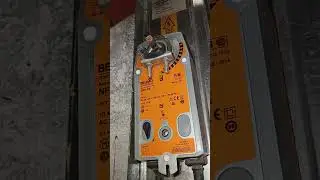 #BELIMO NAF-S2 Fire damper HVAC system  working  #Elect #electricsystem  #hvacsystems