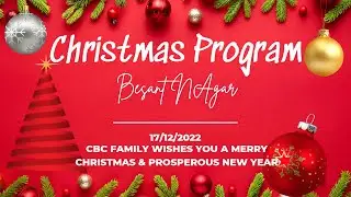 Besant Nagar Christmas Program/CBC Family/22/12/2022😇😇😇😇