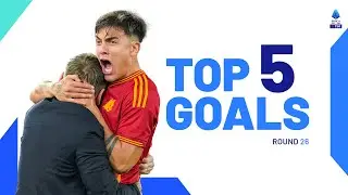 Dybala's stunning finish | Top 5 Goals by crypto.com | Round 26 | Serie A 2023/24