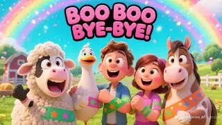 Animal Boo Boo Song 🩹 Little Zoo & Farm Animals Get Hurt | Nursery Rhymes & Kids Songs 2025