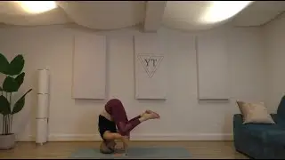 Fiery Yoga Headstand Class | Intermediate Vinyasa Flow | The Yoga Transformative