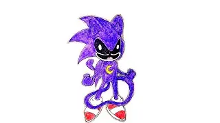 How To Draw Sonic as CatNap