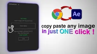 Copy & Paste any image directly into After Effects | Free Script For After Effects