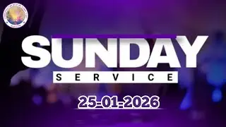 🔴Sunday Service || 25-01-2026 || Christian Church of Tamilnadu || Rev.Prem David Brainord ||