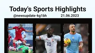 Today's Sports Highlights #ashes #euroqualifiers
