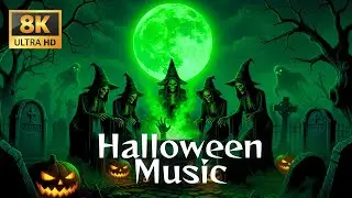 Halloween 2025 🎃 Haunted Pumpkin Village 👻 Relaxing Spooky Background Music for Calm Sleep Sound