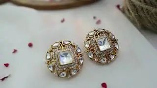 Nafay Polki Studs