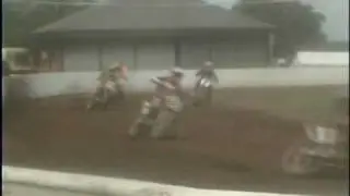 Short Track UK 2009 - BMF Scratch For Cash including Pete Boast Crash