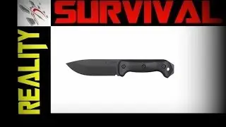 Ka Bar BK2 Becker Campanion Tabletop Knife Review