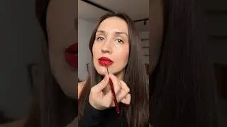 Идеальный КРАСНЫЙ конкрит от Крыгина косметикс в оттенки dark red #makeup #косметика #makeupartist