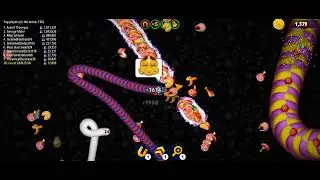 Unstoppable Giant Worm 🐍 | Worms Zone A Slithery Snake#12.
