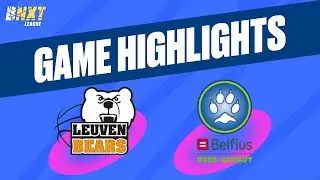 Stella Artois Leuven Bears vs. Belfius Mons-Hainaut - Game Highlights