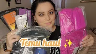 ASMR Temu Haul! ✨️