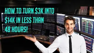 Live Options Trading With A Small Account ($3k Into $14k In Less Than 48 Hours) +$11k In Profits