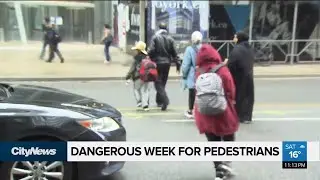 Dangerous week for pedestrians