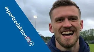 Dennis Engel nach dem 4:0 Heimerfolg gegen den Rotenburger SV
