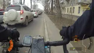 BH Rebel Gravel-X as a traffic jam penetrator