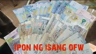 IPON NG ISANG OFW #ofw #kuwait #salary #money #remittance