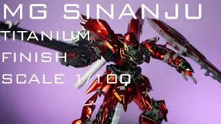 MG SINANJU Titanium Finish FULL BUILD + DECAL