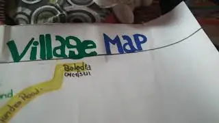 How to make village 🗺 map, my village 🗺 map