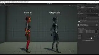 Unity Effect: Transform Game Objects to Black and White