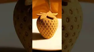 Cutting Glass | Sand Strawberry | AI ASMR🍯