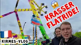 Seltenes Fahrgesch&auml;ft auf der Kirmes in Frankreich! | Vlog #162