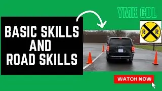 How To Get Your School Bus CDL (Part 4) Basic Skills And Road Skills Test