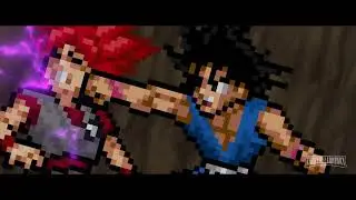 Goku vs. Evil Goku (Super)