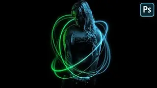 Dual Lighting Effect in Photoshop - photoshop tutorial