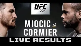 UFC 226: Miocic vs Cormier live results