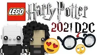 LEGO Harry Potter D2C, лето 2021 г. Сборные объекты за 250 долларов, Беллатриса и Волдеморт Brickheadz и многое другое!