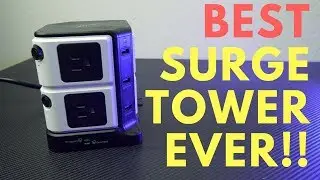 Bestek Tower Review | BEST USB Surge Protector EVER!!!