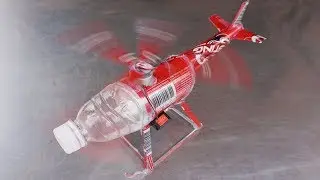 How to Make a Helicopter Using Cans - Electric Helicopter Very Easy At Home