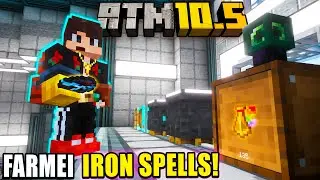 COMO FAZER FARM AUTOMÁTICA DO IRON SPELLS!  #ATM10.5 HARDCORE EP 29!
