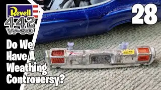 1971 Oldsmobile 442 Model Build: Episode 28 &ndash; Weathered Chrome, Oxidized Clear & Viewer Feedback!