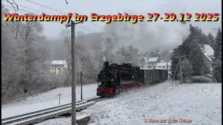 Winterdampf im Erzgebirge 2025