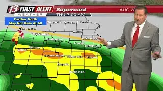 Heavy rain for parts of northeast Kansas tomorrow and Thursday