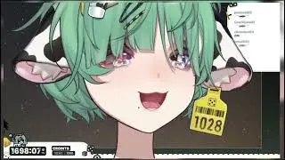 Crelly's neck makes her cry with it's length 