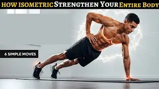 6 Isometric Moves You Must Try Build Strength, and Burn Fat (Static Exercises) | Do Them at Home!