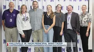Hallsville Junior High principal named Region 7 principal of the year