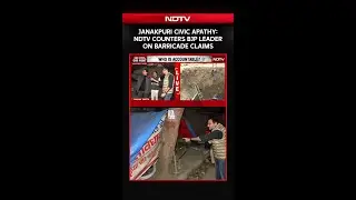 Janakpuri Civic Apathy: NDTV Counters BJP Leader On Barricade Claims