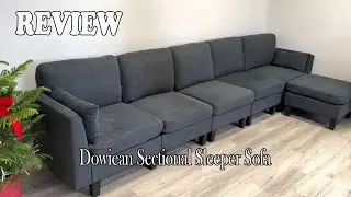 Dowiean Sectional Sleeper Sofa Review | Is It Worth It?