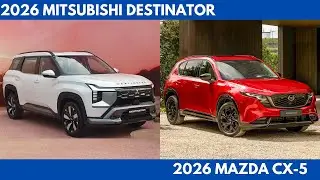 An Interesting Comparison Between the 2026 Mitsubishi Destinator Vs. 2026 Mazda CX-5 details
