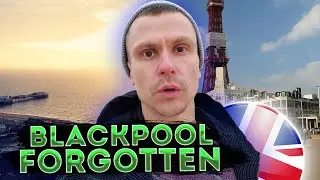 Blackpool: beautiful and poor charming and forgotten resort. English town with white sand beaches