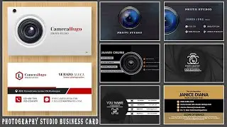 Photography Studio Business Card PSD Free Download || Nitesh GFX ||
