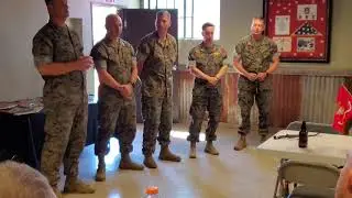 5th Marine Regiment Hail and Farewell on 4 June 2021