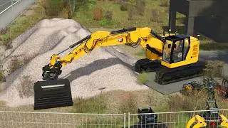 D&eacute;molition d'une maison avec une CAT 325 &ndash; Travaux publics sur FS25