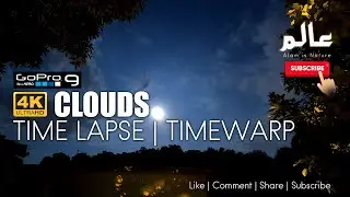 Time lapse 4K GOPRO HERO 9 | The Clouds | Timewarp